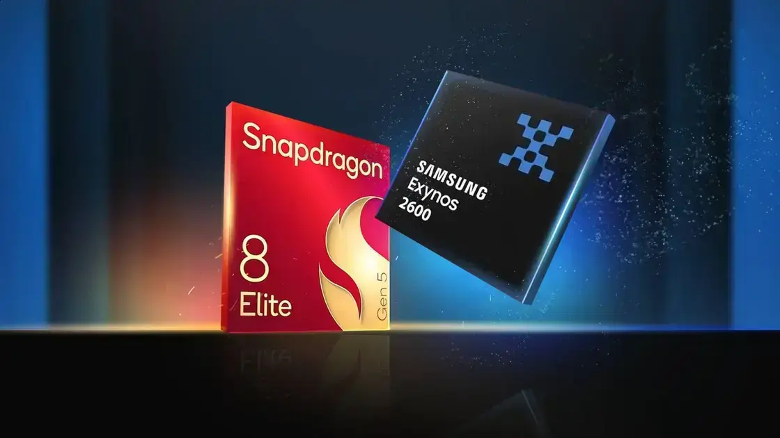Comparação entre Snapdragon 8 Elite Gen 5 e Exynos 2600 para 2026