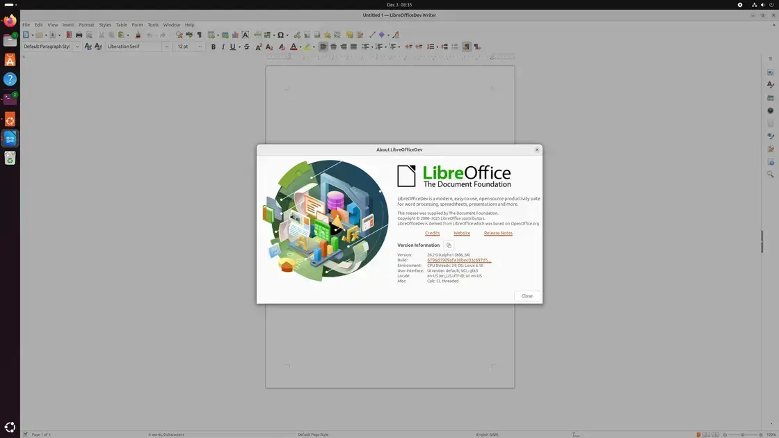 Conheça o LibreOffice 26.2 Beta 1: novidades e melhorias da suíte office livre 1 Conheça o LibreOffice 26.2 Beta 1: novidades e melhorias da suíte office livre