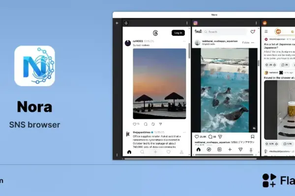 Conheça o Nora: Navegador SNS moderno e open source para Linux