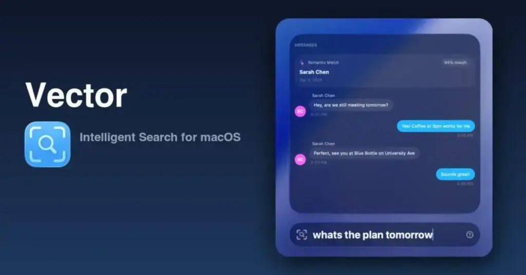 Conheça o Vector: o substituto inteligente para o Spotlight do Mac
