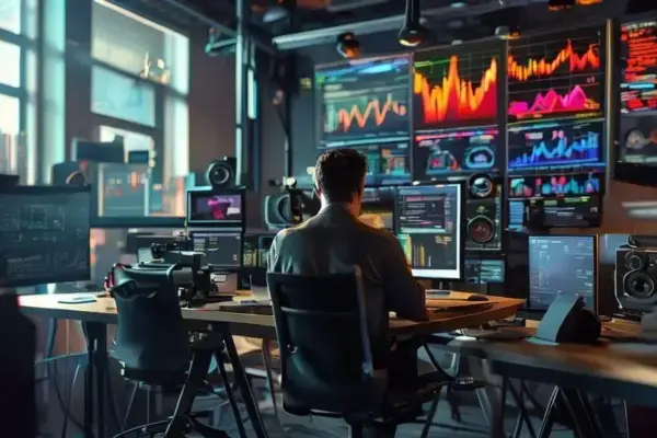 Desempenho das ações das principais empresas de streaming em 2025