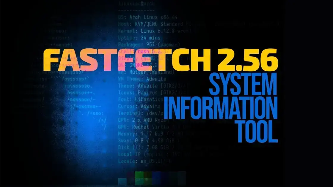 Fastfetch 2.56 traz melhorias na detecção de NUMA e carregamento de configs