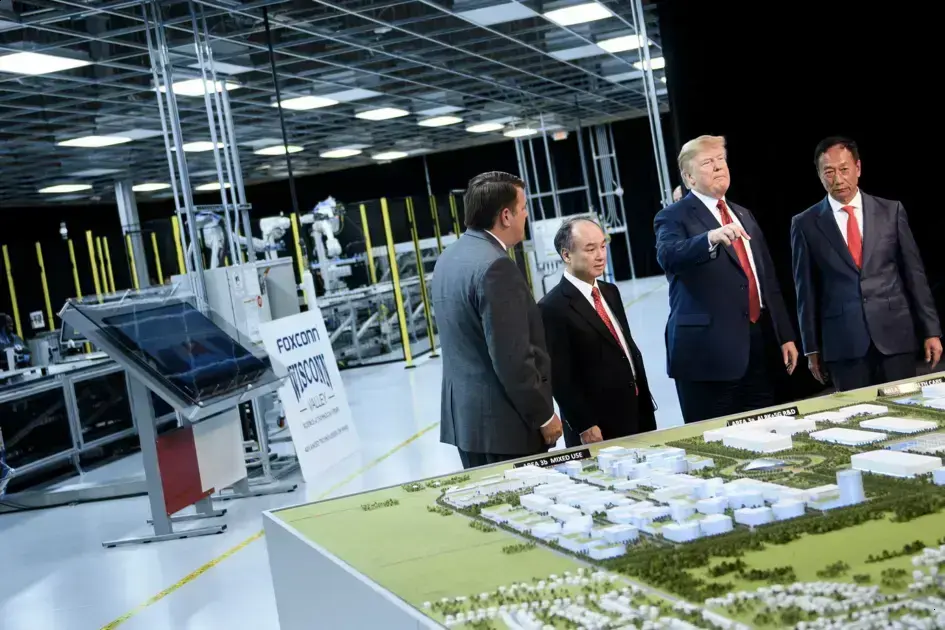 Foxconn Investe $569 Milhões na Expansão em Wisconsin para Tecnologias de IA 1 Foxconn Investe $569 Milhões na Expansão em Wisconsin para Tecnologias de IA