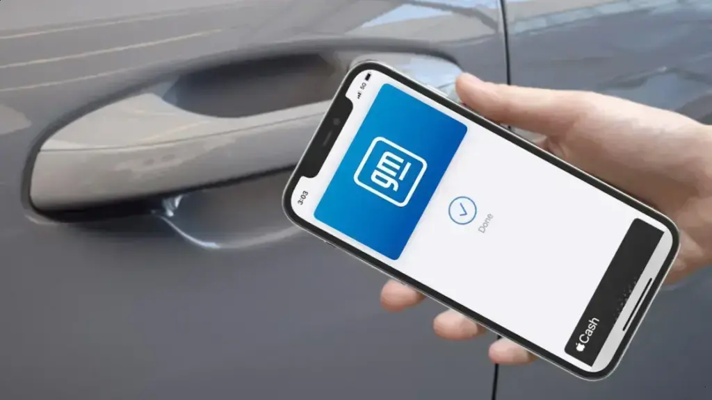 General Motors oferece chaves digitais para iPhones em novos carros
