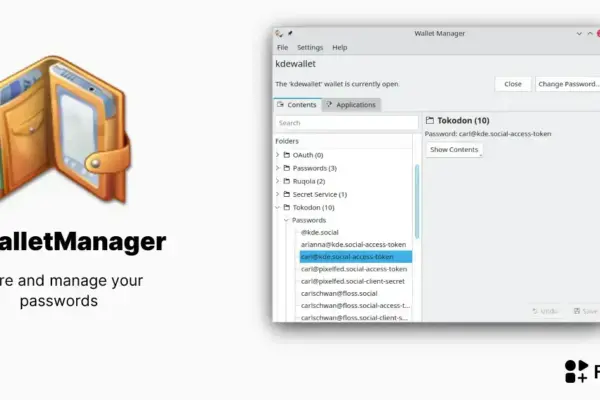 Gerencie suas senhas no Linux com KWalletManager via Flatpak