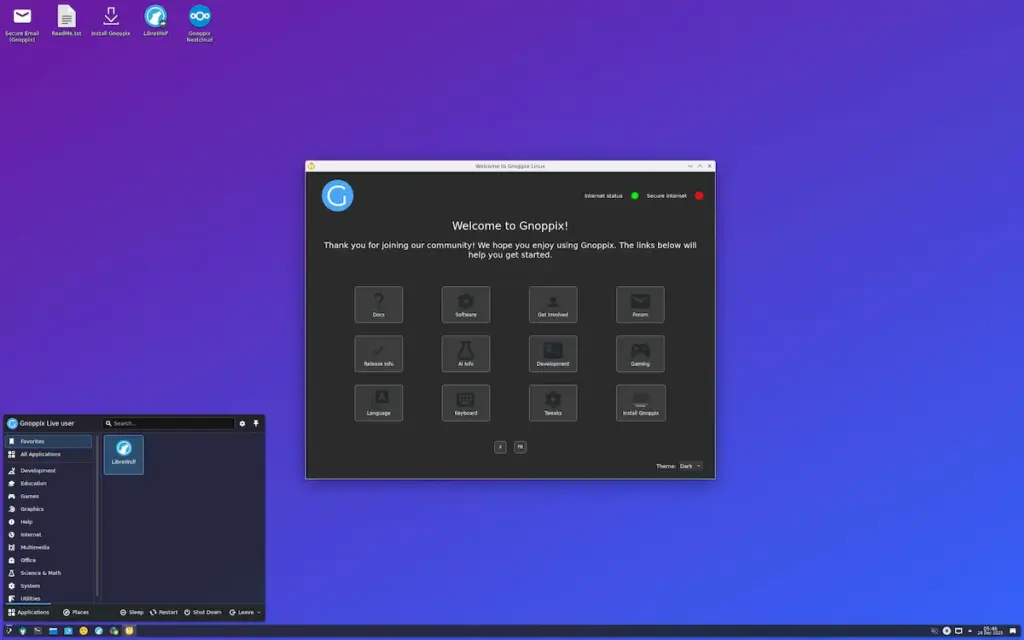 Gnoppix 26: A reinvenção do Linux com inteligência artificial e múltiplos ambientes