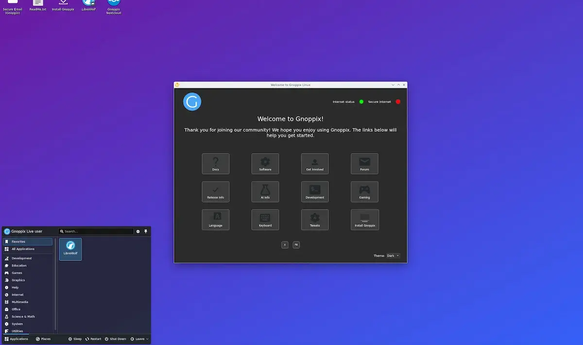Gnoppix 26: A reinvenção do Linux com inteligência artificial e múltiplos ambientes