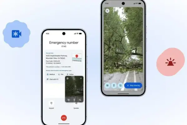 Google lança função de compartilhamento de vídeo ao vivo em emergências no Android