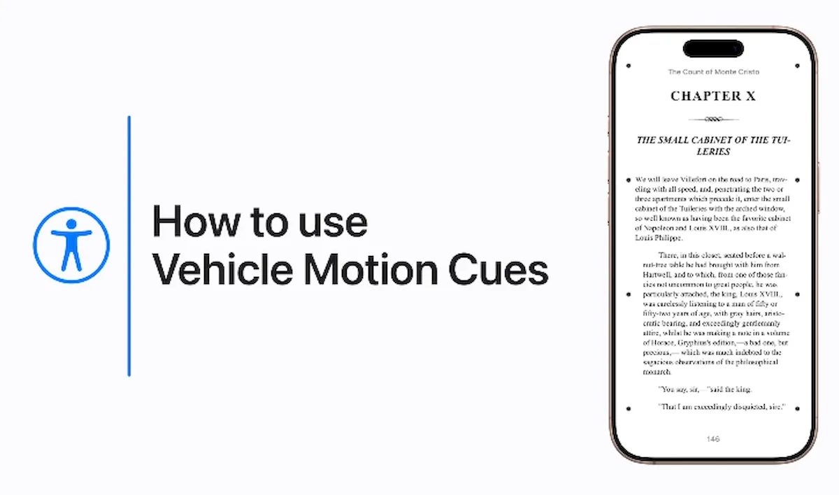 iOS 26 potencializa recurso Vehicle Motion Cues nos dispositivos Apple com personalização 1 iOS 26 potencializa recurso antináusea nos dispositivos Apple com personalização