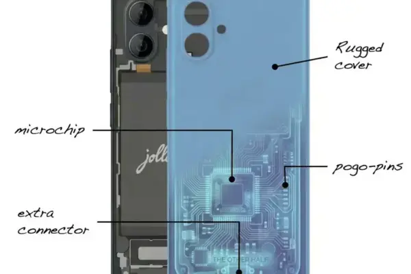 Jolla Phone 2025 promete capas traseiras intercambiáveis e novas funções