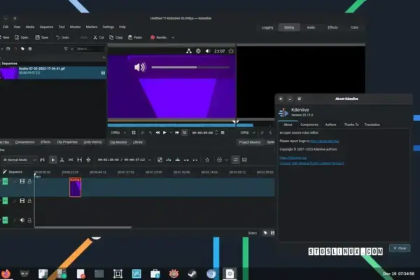 Kdenlive 25.12: Novas funcionalidades e melhorias no editor de vídeo