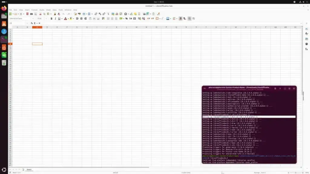 LibreOffice 26.2 Alpha 1 é lançado para testes com melhorias e novidades