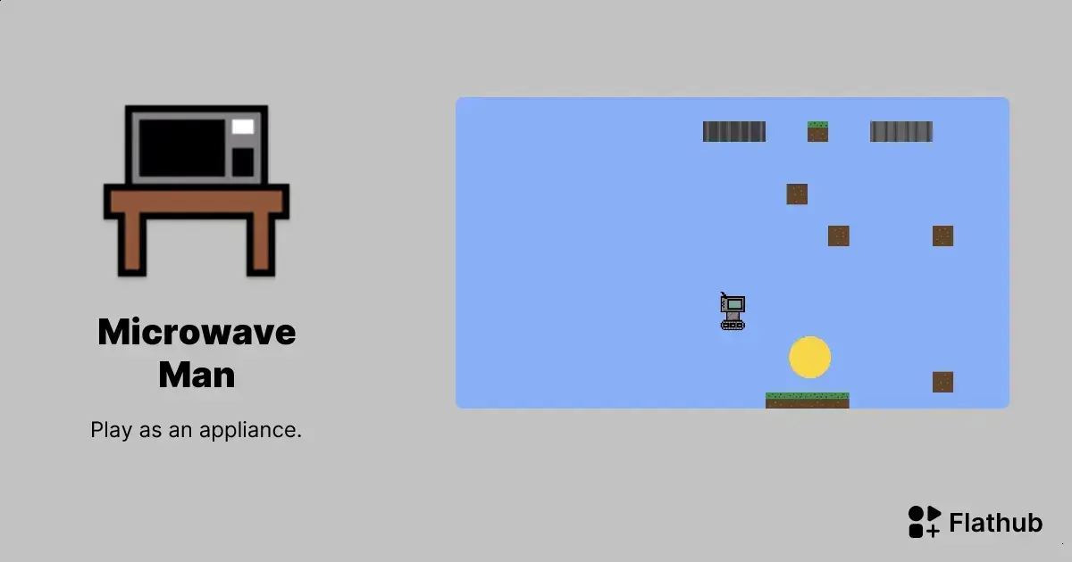 Microwave Man: conheça o jogo de plataforma disponível no Linux via Flathub 1 Microwave Man: conheça o jogo de plataforma disponível no Linux via Flathub