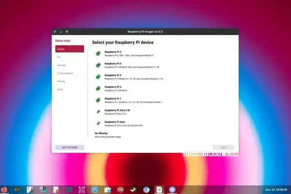 Nova versão do Raspberry Pi Imager traz melhorias e fixes importantes
