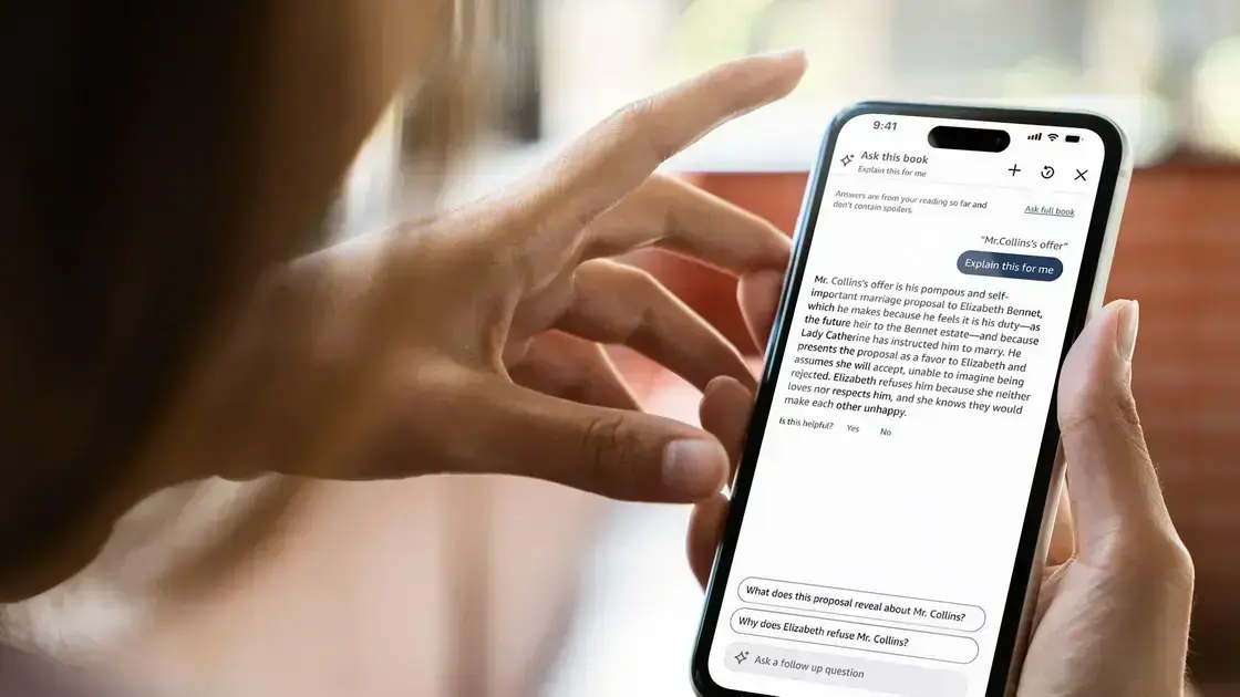 Novidade no Kindle: Assistente Virtual Responde Perguntas de Leitores