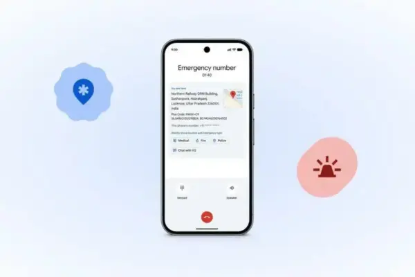 O Android traz o Serviço de Emergência para a Índia após quase 10 anos