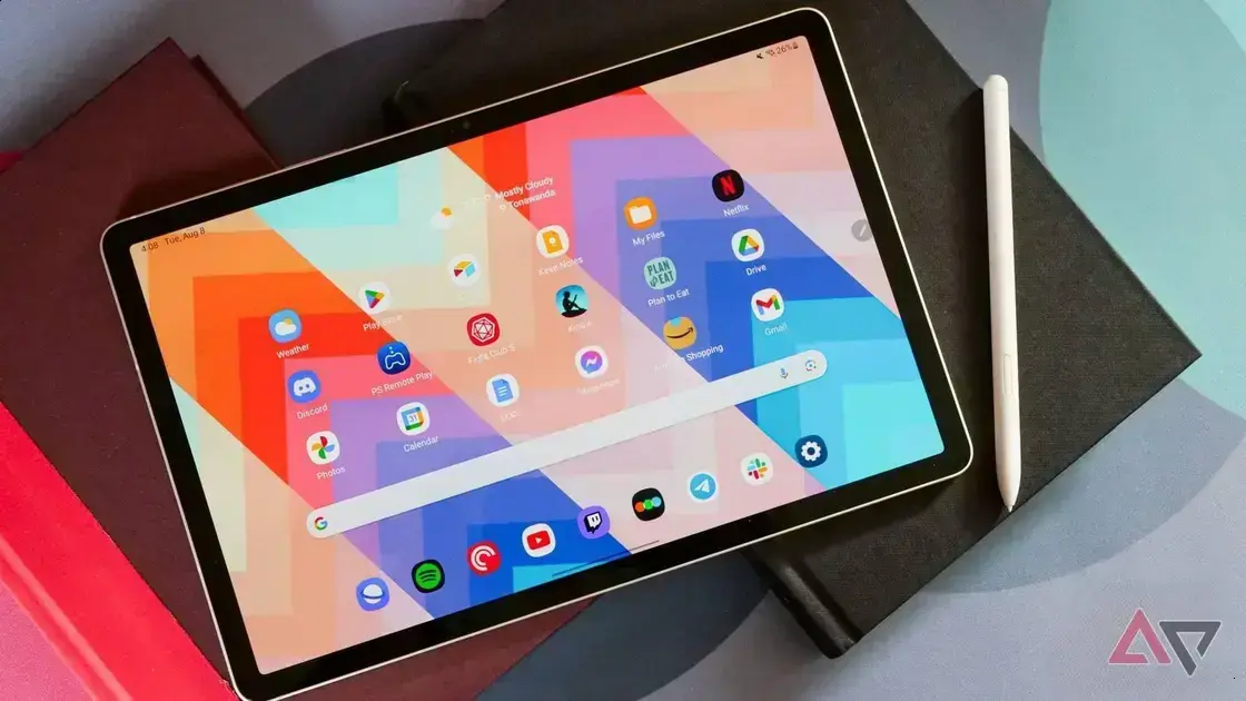 One UI 8.5 chega em testes para mais modelos Samsung Galaxy Tab