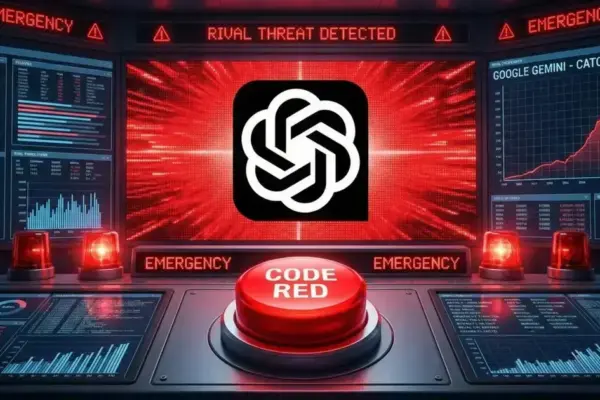 OpenAI Declara 'Código Vermelho' em Resposta ao Sucesso do Google Gemini