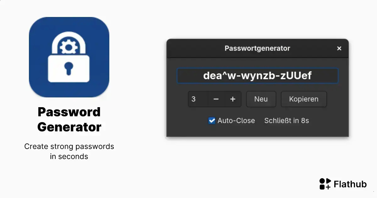Password Generator: crie senhas seguras instantaneamente no Linux 1 Password Generator: crie senhas seguras instantaneamente no Linux