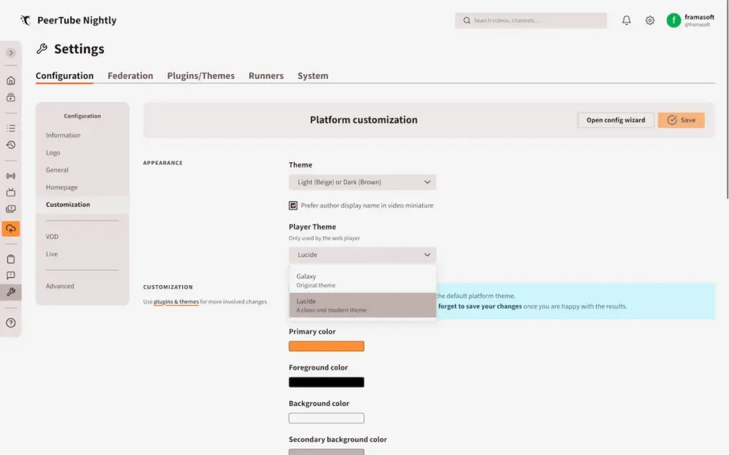 PeerTube v8 traz modo colaborativo e app com novo Creator Mode para criadores