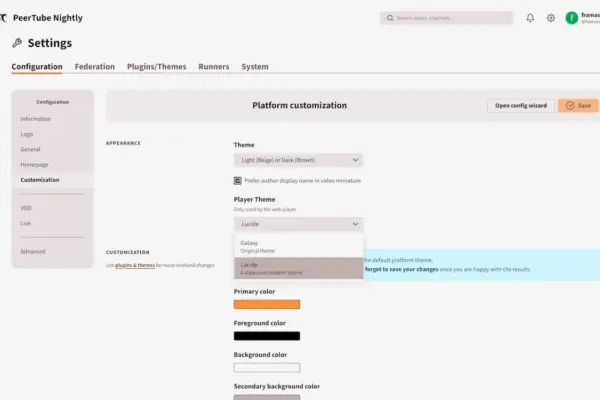 PeerTube v8 traz modo colaborativo e app com novo Creator Mode para criadores