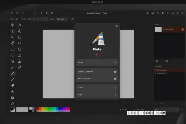Pinta 3.1: Novidades e Melhorias em Programa de Pintura Open Source