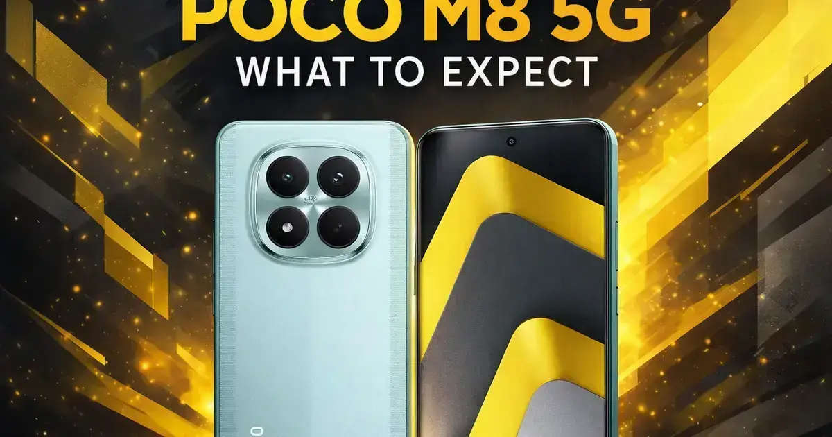 POCO M8 Series chega com grandes baterias e AMOLED em janeiro