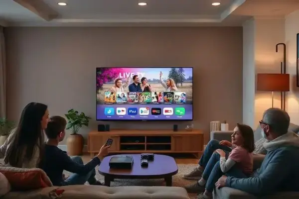 Por que o Click to Search na Samsung TV funciona só com Live TV?