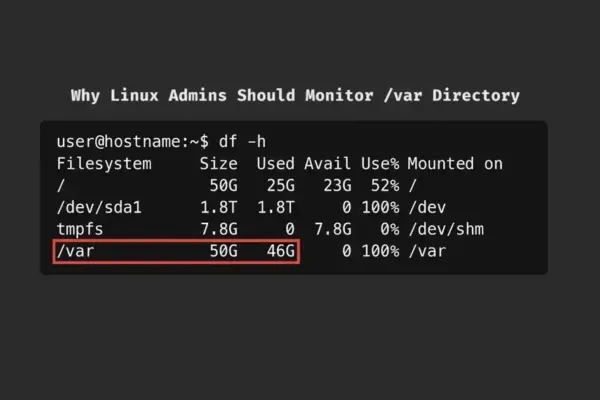 Por que todo Linux admin deve monitorar o diretório /var para evitar falhas