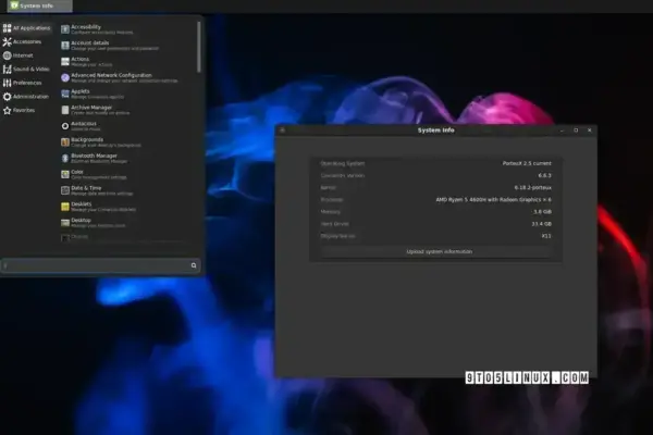 PorteuX 2.5 lançado com Flatpak, Cinnamon 6.6 e suporte ao Linux 6.18
