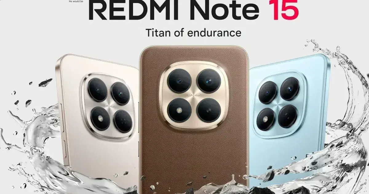 Redmi Note 15 5G chega às lojas: veja especificações e preço 1 Redmi Note 15 5G chega às lojas: veja especificações e preço