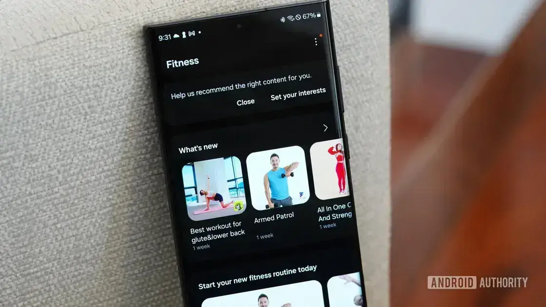 Samsung Health Descontinuará Alguns Serviços da Função Fitness