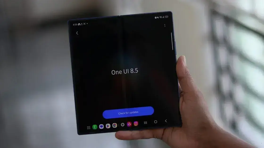 Samsung indica chegada próxima da beta do One UI 8.5 com atualização do PENUP