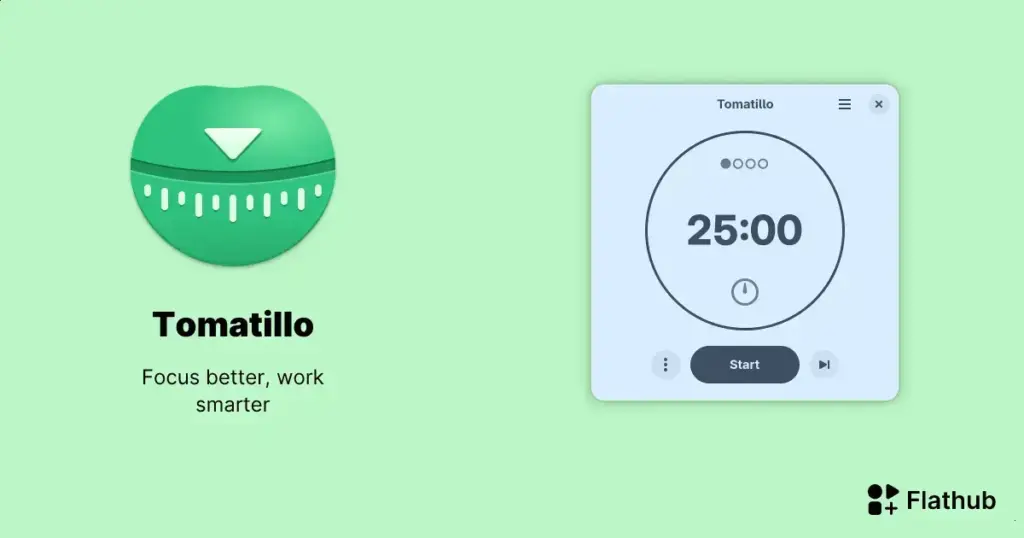 Tomatillo: timer Pomodoro simples e eficiente para Linux
