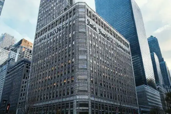 Versant escolhe antigo edifício do NY Times como sede permanente em Nova York