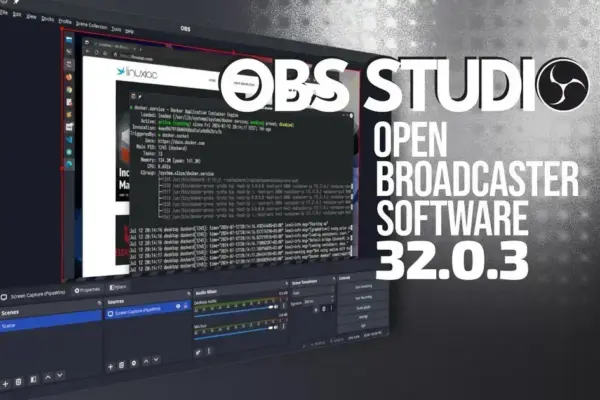 Versão 32.0.3 do OBS Studio: Novas correções e melhorias de estabilidade