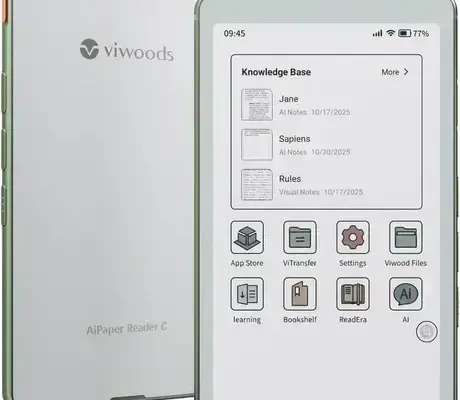 Viwoods apresenta o AiPaper Reader C: eReader compacto por $349