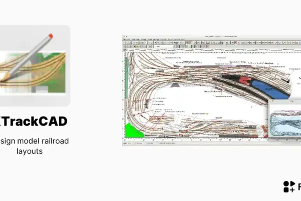 XTrackCAD no Linux: Software CAD para modelagem de ferrovias em destaque
