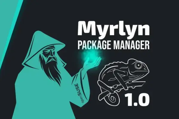 A nova versão 1.0 do gerenciador de pacotes Myrlyn no openSUSE