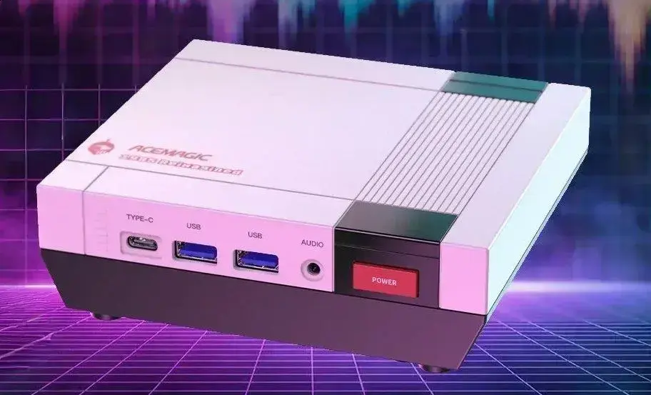 ACEMAGIC lança mini PC com design inspirado no NES 1 ACEMAGIC lança mini PC com design inspirado no NES