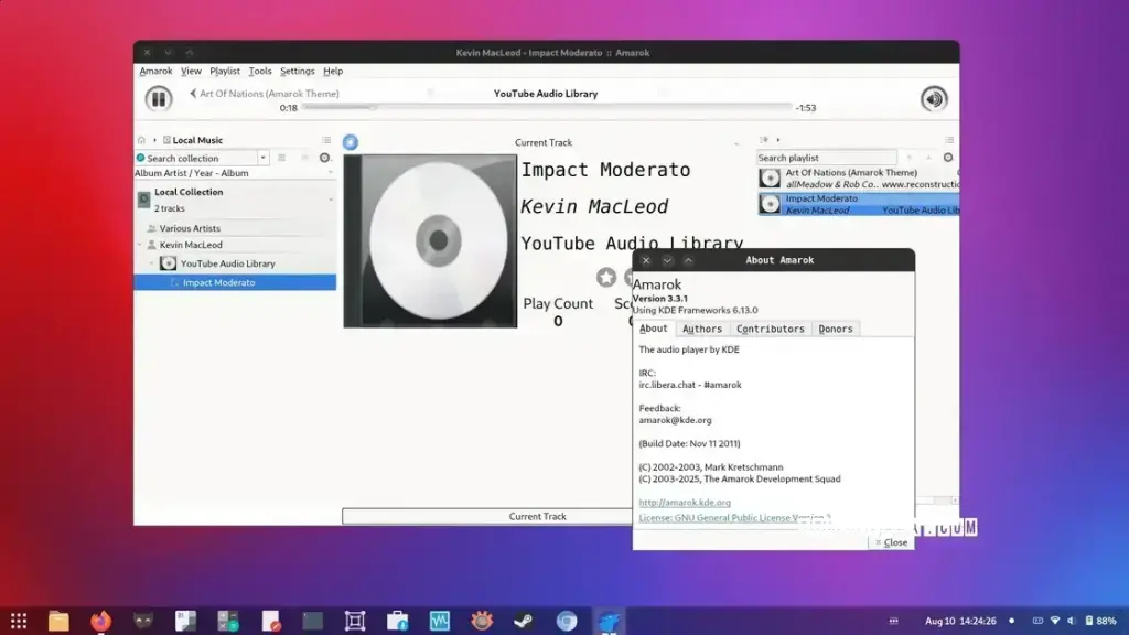 Amarok 3.3.2: Novidades e Melhorias na Interface e Performance do Reprodutor