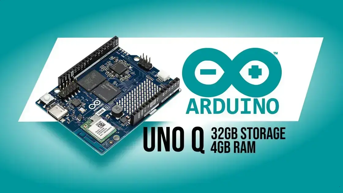 Arduino UNO Q: A Revolução do SBC Híbrido Com Linux e Microcontrolador 1 Arduino UNO Q: A Revolução do SBC Híbrido Com Linux e Microcontrolador