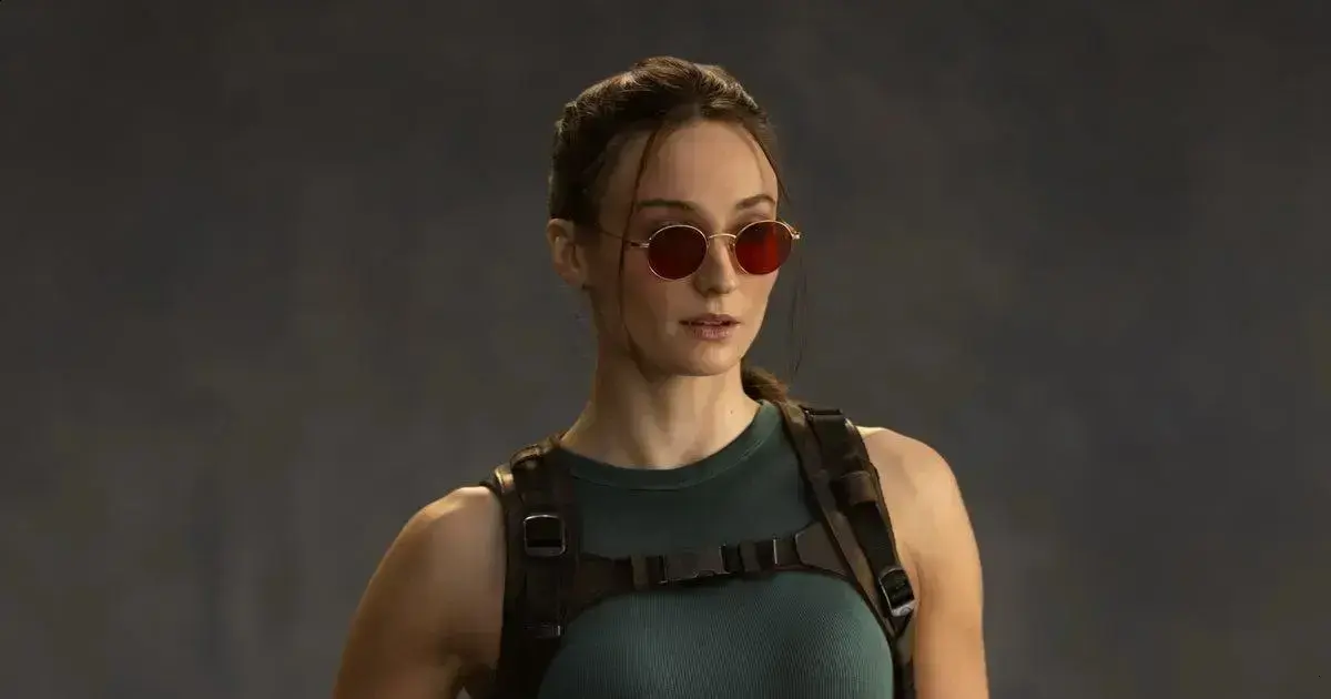 As Primeiras Imagens de Sophie Turner como Lara Croft em 2026