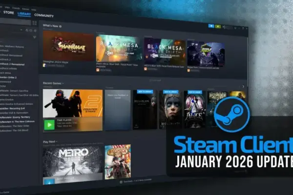 Atualização do Cliente Steam: Melhorias em Controle e Input