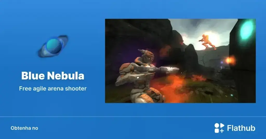 Blue Nebula: o shooter ágil e grátis para Linux que você precisa conhecer