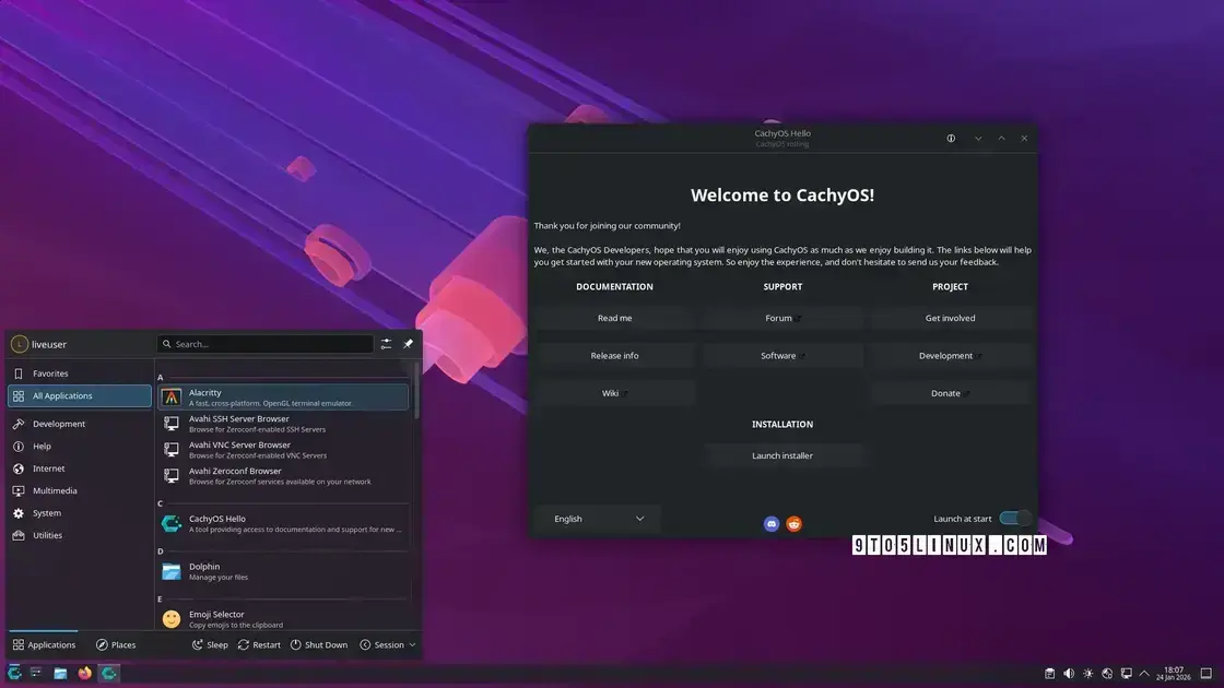 CachyOS 2026: o que há de novo no ISO com KDE Plasma e melhorias 1 CachyOS 2026: o que há de novo no ISO com KDE Plasma e melhorias