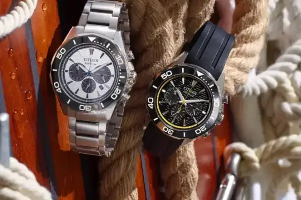 Citizen lança dois novos cronógrafos Eco-Drive com design angular