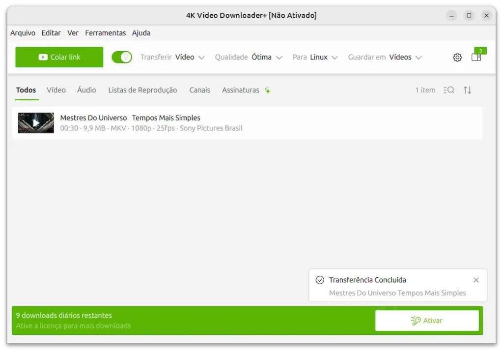 Como baixar vídeos do YouTube com o 4K Video Downloader+ 5 Como baixar vídeos do YouTube com o 4K Video Downloader+