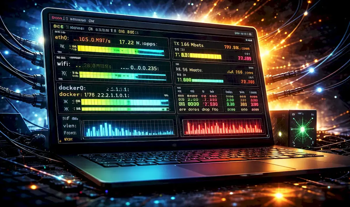 Como Checar o Tráfego de Rede no Linux: Guia Completo com os Melhores Comandos e Ferramentas (2026) 1 Como Checar o Tráfego de Rede no Linux: Guia Completo com os Melhores Comandos e Ferramentas (2026)
