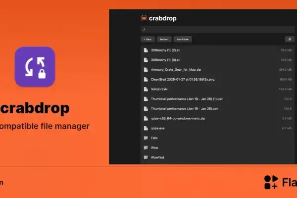 Conheça Crabdrop: o gerenciador rápido para armazenamento S3 no Linux